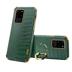 Custodia Lusso Pelle Cover XD1 per Samsung Galaxy S20 Ultra Verde