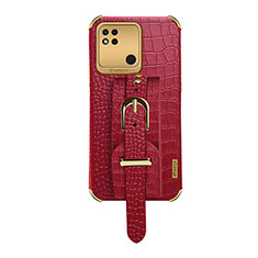 Custodia Lusso Pelle Cover XD1 per Xiaomi POCO C31 Rosso