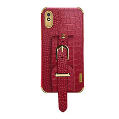Custodia Lusso Pelle Cover XD1 per Xiaomi Redmi 9AT Rosso