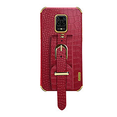 Custodia Lusso Pelle Cover XD1 per Xiaomi Redmi Note 9 Pro Rosso
