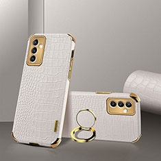 Custodia Lusso Pelle Cover XD2 per Samsung Galaxy A05s Bianco