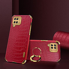 Custodia Lusso Pelle Cover XD2 per Samsung Galaxy A12 Rosso