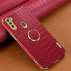 Custodia Lusso Pelle Cover XD2 per Samsung Galaxy M11 Rosso
