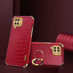 Custodia Lusso Pelle Cover XD2 per Samsung Galaxy M12 Rosso