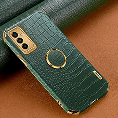 Custodia Lusso Pelle Cover XD2 per Samsung Galaxy M23 5G Verde