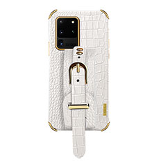 Custodia Lusso Pelle Cover XD2 per Samsung Galaxy S20 Ultra 5G Bianco