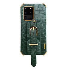 Custodia Lusso Pelle Cover XD2 per Samsung Galaxy S20 Ultra 5G Verde