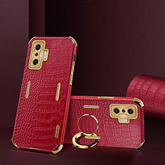Custodia Lusso Pelle Cover XD2 per Xiaomi Poco F4 GT 5G Rosso