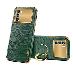 Custodia Lusso Pelle Cover XD3 per Oppo K9 Pro 5G Verde