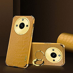 Custodia Lusso Pelle Cover XD3 per Realme 11 Pro+ Plus 5G Giallo