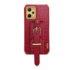 Custodia Lusso Pelle Cover XD3 per Realme 9 Pro 5G Rosso