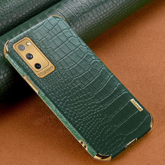 Custodia Lusso Pelle Cover XD3 per Samsung Galaxy S20 FE 5G Verde