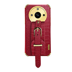 Custodia Lusso Pelle Cover XD5 per Realme 11 Pro+ Plus 5G Rosso