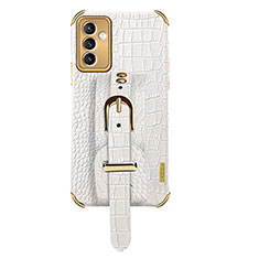 Custodia Lusso Pelle Cover XD5 per Samsung Galaxy A15 5G Bianco