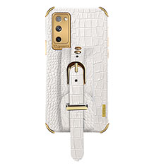 Custodia Lusso Pelle Cover XD5 per Samsung Galaxy S20 FE (2022) 5G Bianco