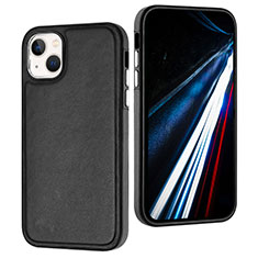 Custodia Lusso Pelle Cover Y03B per Apple iPhone 13 Nero