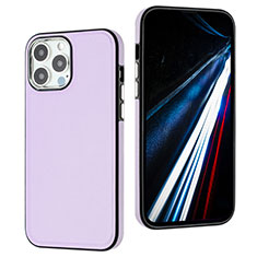 Custodia Lusso Pelle Cover Y03B per Apple iPhone 13 Pro Lavanda