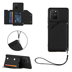 Custodia Lusso Pelle Cover Y03B per Samsung Galaxy M80S Nero