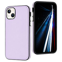 Custodia Lusso Pelle Cover Y07B per Apple iPhone 14 Plus Lavanda