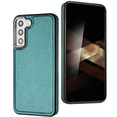 Custodia Lusso Pelle Cover YB6 per Samsung Galaxy S24 5G Verde