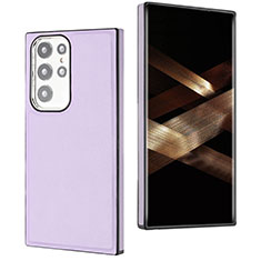 Custodia Lusso Pelle Cover YB6 per Samsung Galaxy S24 Ultra 5G Viola