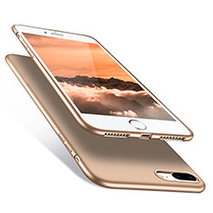 Custodia Morbida TPU Lucido per Apple iPhone 7 Plus Oro