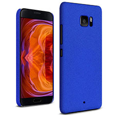 Custodia Plastica Cover Rigida Sabbie Mobili per HTC U Ultra Blu