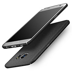 Custodia Plastica Cover Rigida Sabbie Mobili per Samsung Galaxy S7 Edge G935F Nero