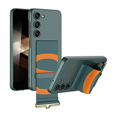 Custodia Plastica Rigida Cover Opaca AC1 per Samsung Galaxy S24 Plus 5G Verde