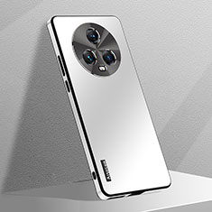 Custodia Plastica Rigida Cover Opaca AT1 per Huawei Honor Magic5 5G Bianco