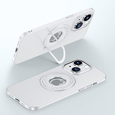 Custodia Plastica Rigida Cover Opaca con Mag-Safe Magnetic JB1 per Apple iPhone 15 Plus Bianco