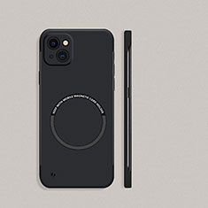 Custodia Plastica Rigida Cover Opaca con Mag-Safe Magnetic per Apple iPhone 14 Nero