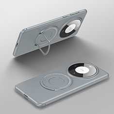 Custodia Plastica Rigida Cover Opaca con Mag-Safe Magnetic per Huawei Mate 60 Pro+ Plus Grigio
