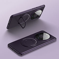 Custodia Plastica Rigida Cover Opaca con Mag-Safe Magnetic per Huawei Mate 60 Pro+ Plus Viola