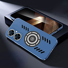 Custodia Plastica Rigida Cover Opaca con Mag-Safe Magnetic per Huawei Nova 11i Blu