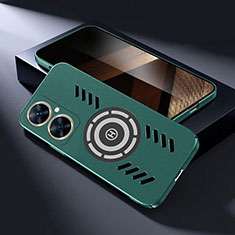 Custodia Plastica Rigida Cover Opaca con Mag-Safe Magnetic per Huawei Nova 11i Verde