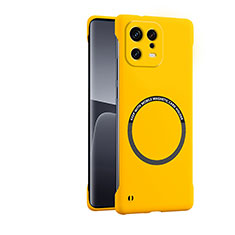 Custodia Plastica Rigida Cover Opaca con Mag-Safe Magnetic per Xiaomi Mi 13 Pro 5G Giallo