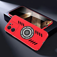 Custodia Plastica Rigida Cover Opaca con Mag-Safe Magnetic per Xiaomi Mi 13T 5G Rosso
