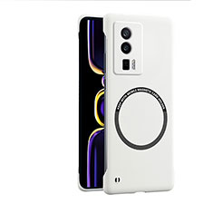 Custodia Plastica Rigida Cover Opaca con Mag-Safe Magnetic per Xiaomi Redmi K60 5G Bianco