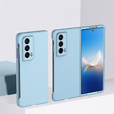 Custodia Plastica Rigida Cover Opaca Fronte e Retro 360 Gradi BH1 per Huawei Honor Magic Vs2 5G Azzurro
