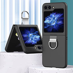 Custodia Plastica Rigida Cover Opaca Fronte e Retro 360 Gradi BH1 per Samsung Galaxy Z Flip5 5G Nero