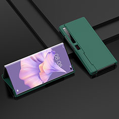 Custodia Plastica Rigida Cover Opaca Fronte e Retro 360 Gradi BH2 per Huawei Mate Xs 2 Verde