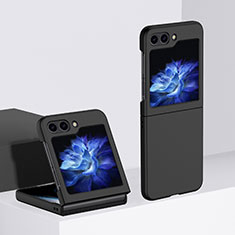 Custodia Plastica Rigida Cover Opaca Fronte e Retro 360 Gradi BH3 per Samsung Galaxy Z Flip5 5G Nero