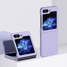 Custodia Plastica Rigida Cover Opaca Fronte e Retro 360 Gradi BH3 per Samsung Galaxy Z Flip5 5G Viola