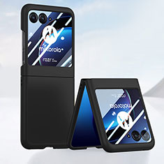 Custodia Plastica Rigida Cover Opaca Fronte e Retro 360 Gradi BH4 per Motorola Moto Razr 40 Ultra 5G Nero