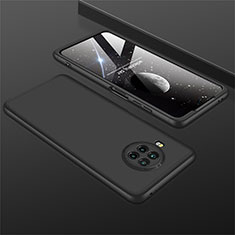 Custodia Plastica Rigida Cover Opaca Fronte e Retro 360 Gradi M01 per Xiaomi Mi 10i 5G Nero