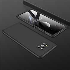 Custodia Plastica Rigida Cover Opaca Fronte e Retro 360 Gradi M01 per Xiaomi Poco X3 Pro Nero