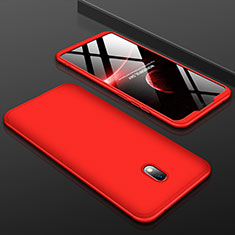 Custodia Plastica Rigida Cover Opaca Fronte e Retro 360 Gradi M01 per Xiaomi Redmi 8A Rosso
