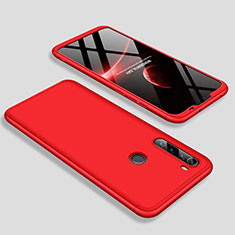 Custodia Plastica Rigida Cover Opaca Fronte e Retro 360 Gradi M01 per Xiaomi Redmi Note 8T Rosso