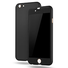 Custodia Plastica Rigida Cover Opaca Fronte e Retro 360 Gradi M02 per Apple iPhone 6 Plus Nero